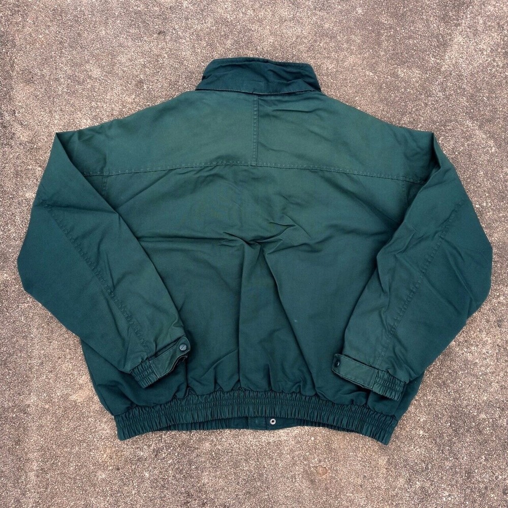 Vintage Carhartt Green Distressed Faded Chore Work Jacket Coat - Mens 3XL XXXL - Picture 5 of 8